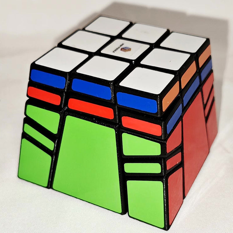 WSW Maya Pyramid - 3x3x5 Bandaged Jumbling Puzzle