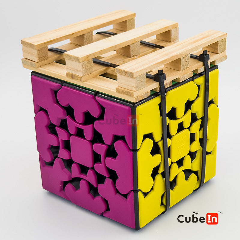 Meffert's Gear Cube XXL - Edición de coleccionista de 12cm