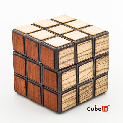 Meffert's Wooden Treasure Box Cube - Hollow Mechanical Storage Twist Puzzle