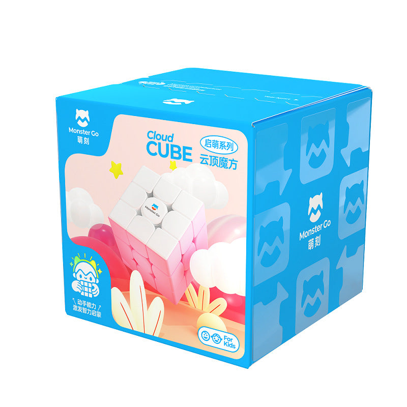 Gan Monster Go Kids Cubo de enseñanza UT Cloud Rainbow 