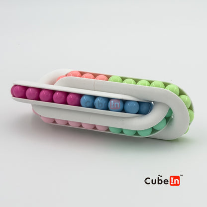 Rompecabezas de cadena de 3 bucles Oskar Over & Under