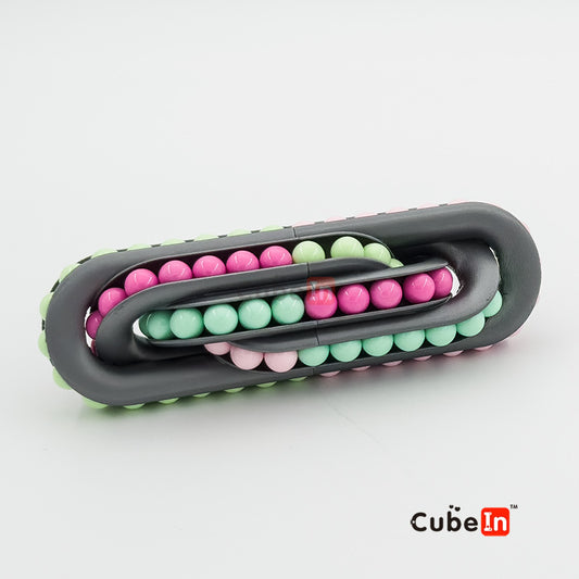 Головоломка «Сверху и снизу» с 4 петлями (модификация для 3D-печати)
