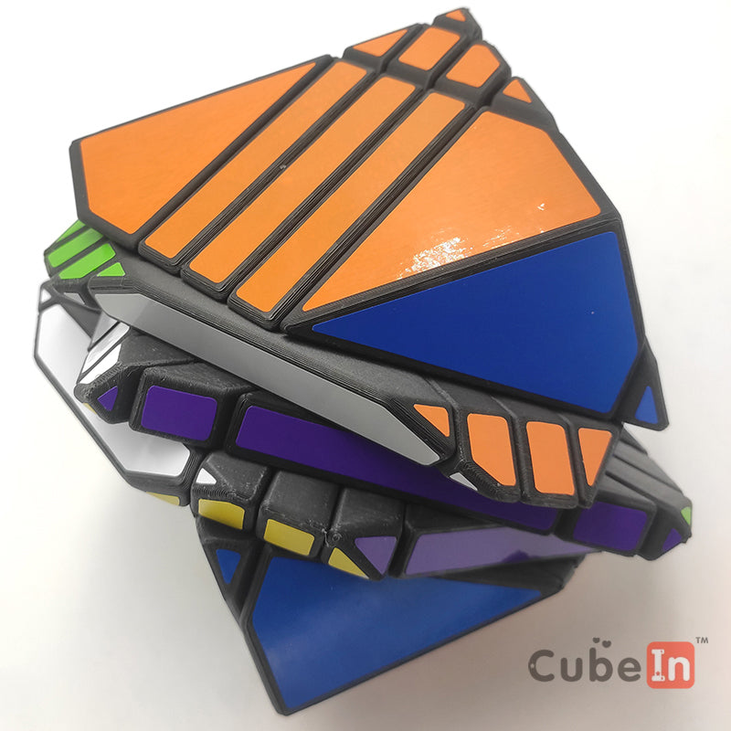 Professor Hexagonal Prism 3D printed