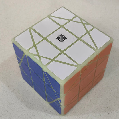 x² Pyrite cube - Face Turning Pyritohedron Cubed (Resin SLA 3D Printed)