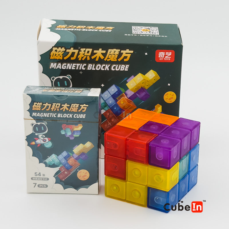 Прозрачный магнитный блок Qiyi