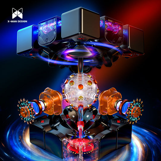 QiYi X-Man Tornado V5 3x3 (UV Flagship) - MagLev Magnetic Speed Cube