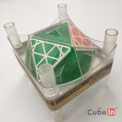 MF8 Icosaedro V3 Radiolario Verde Transparente Edición Limitada