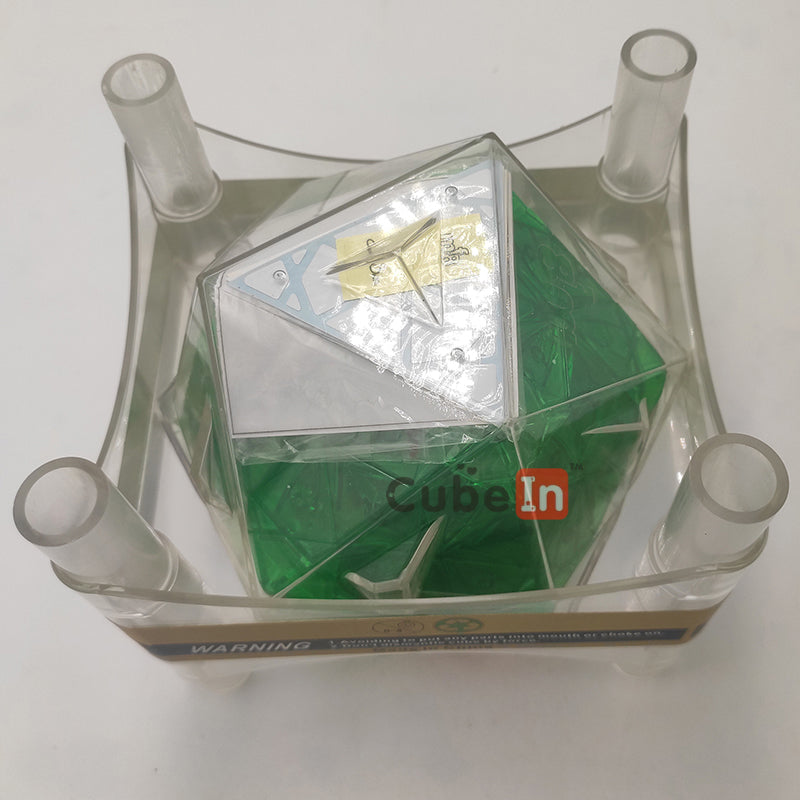 MF8 Icosahedron V3 Radiolarian Transparent Green Limited Edition