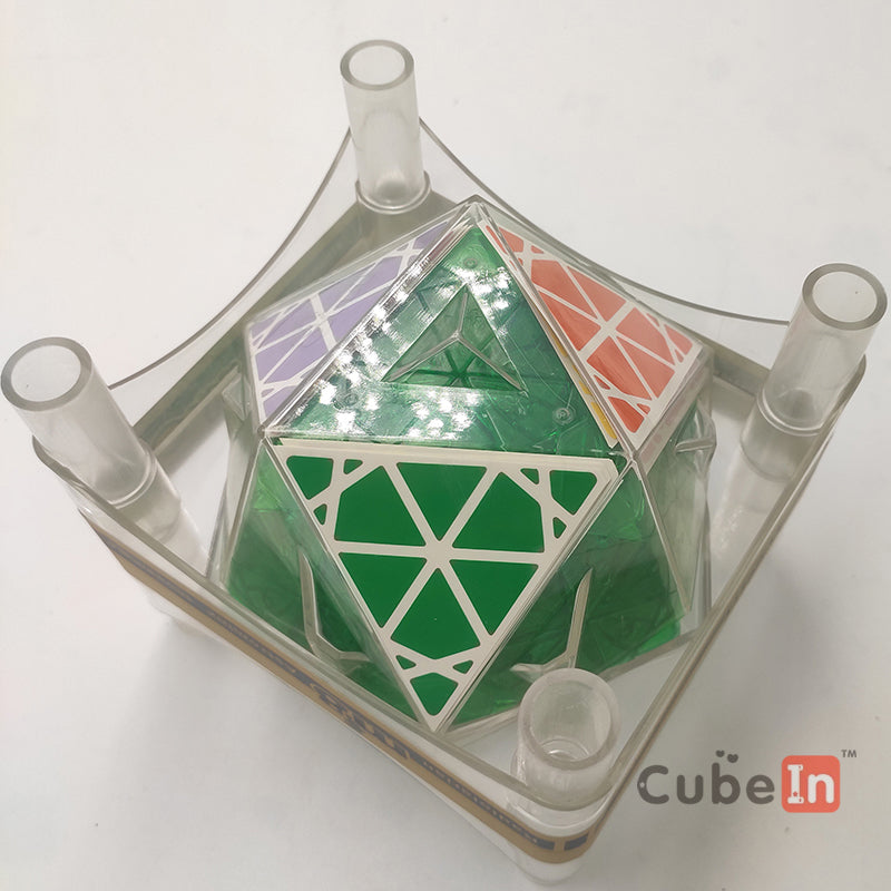 MF8 Icosahedron V3 Radiolarian Transparent Green Limited Edition