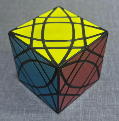 Zhecube Rex + Skewb Cube – 3D Printed Hybrid Mechanical Puzzle