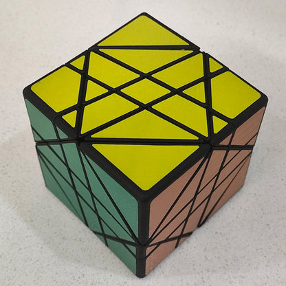 Cubo Skewb x² Ribbon (3D)
