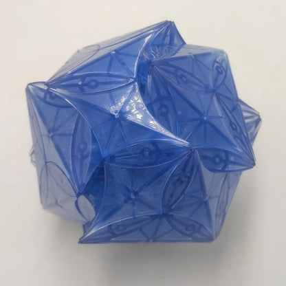 AJ Clover Icosahedron Transparent Blue Black Green Limited Version