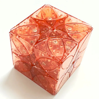 Lanlan Butterflower Cube Transparent Red (limited edition)