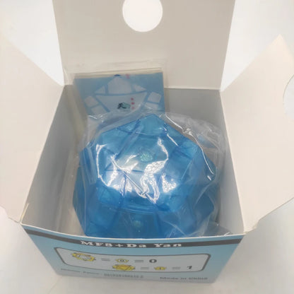 MF8 Bermuda Crazy Megaminx Plus Uranus Transparent Blue Limited Version