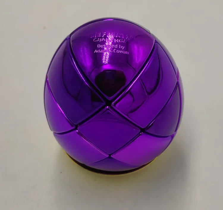 Meffert's Metallized Egg 3x3 Ghost Hedgehog Cube - CubeIn