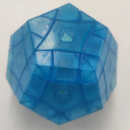 MF8 Bermuda Crazy Megaminx Plus Uranus Transparent Blue Limited Version