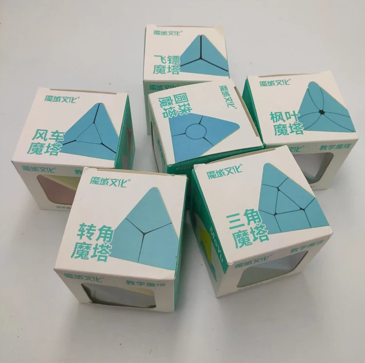 Moyu Triangle Pyraminx Maple Leaf Corner Twist Pyraminx Boomerang Bead Pyraminx  Kindergarten Kids Learning - CubeIn