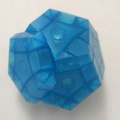 MF8 Bermuda Crazy Megaminx Plus Uranus Transparent Blue Limited Version