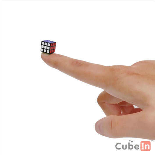 World Smallest 1cm 3x3 Black - CubeIn