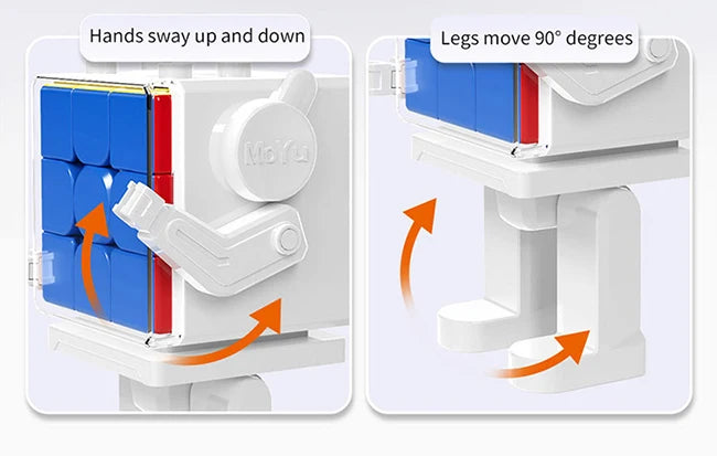 Moyu Robot Shape Cube Stand for 2x2 3x3 - CubeIn