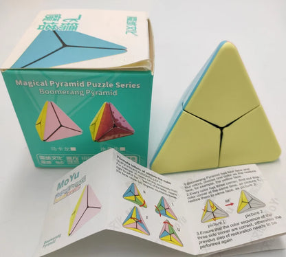 Moyu Triangle Pyraminx Maple Leaf Corner Twist Pyraminx Boomerang Bead Pyraminx  Kindergarten Kids Learning - CubeIn