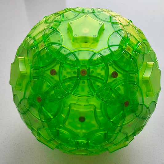 Verypuzzle Truncated Icosidodecahedron Transparent Limited Verstion Green - CubeIn