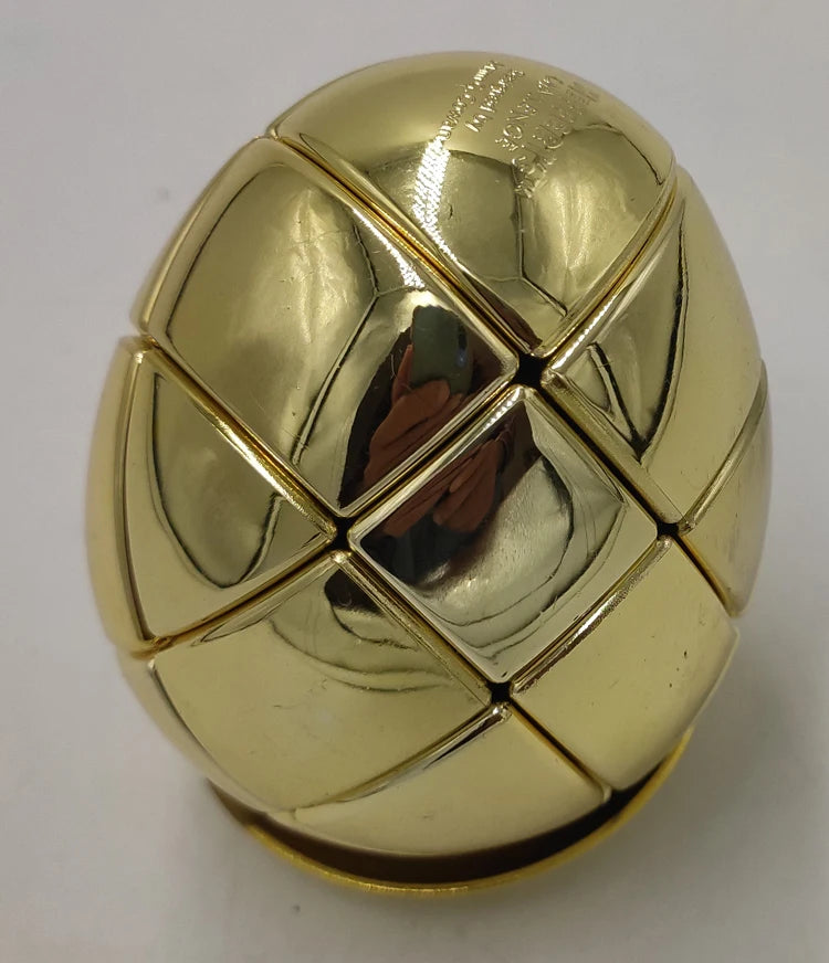 Meffert's Metallized Egg 3x3 Ghost Hedgehog Cube - CubeIn