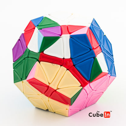 Shengshou Helicopter Dodecahedron - Premium Edge-Turning Geometry Puzzle