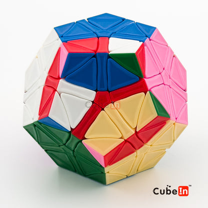 Shengshou Helicopter Dodecahedron - Premium Edge-Turning Geometry Puzzle