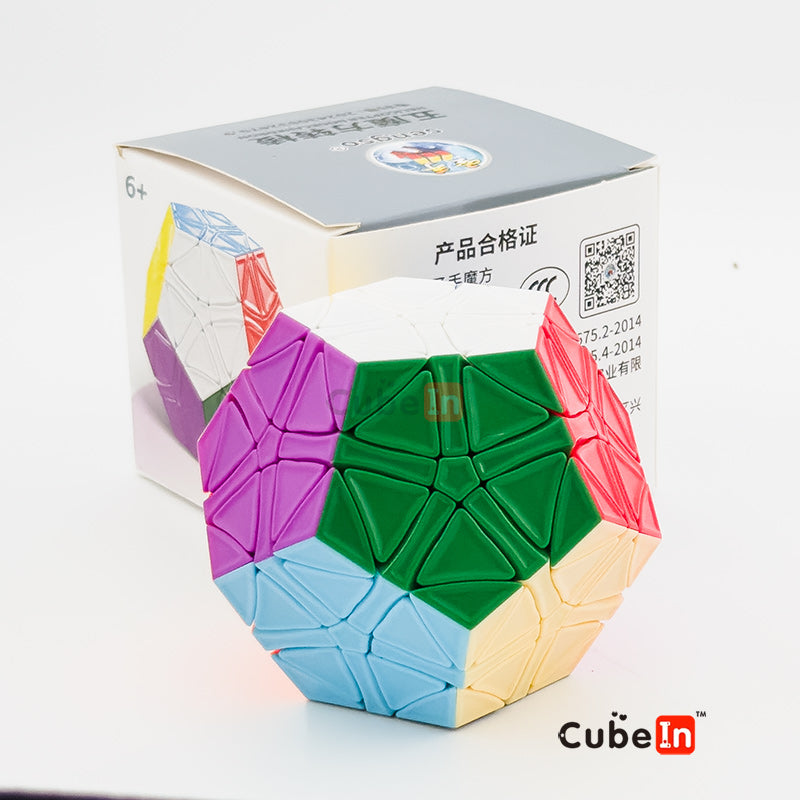 Shengshou Helicopter Dodecahedron - Premium Edge-Turning Geometry Puzzle