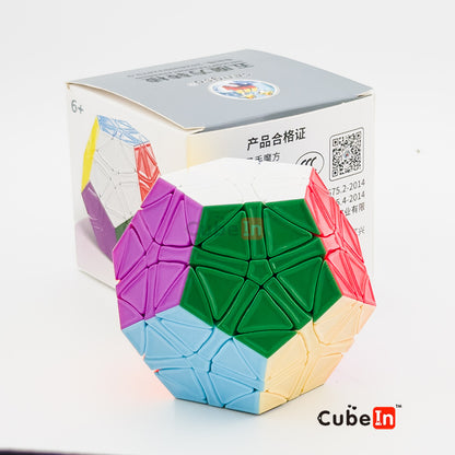 Shengshou Helicopter Dodecahedron - Premium Edge-Turning Geometry Puzzle