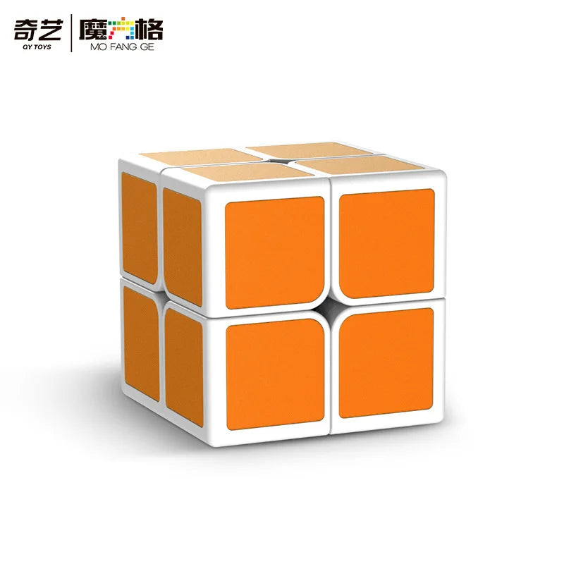 QY OS Cube 2X2 Pink Orange Blue Tiles