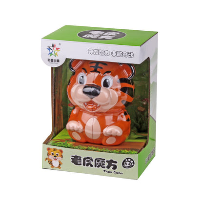 YX Dragón 2x2 Cubo Panda Tigre Ratón Pingüino Vaca