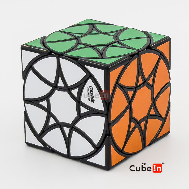 Calvin's Puzzle Tornado Wheel Cube - Dual Star Wheel Bandaged Edition