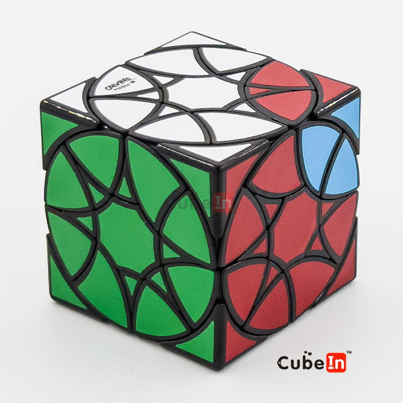 Calvin's Puzzle Tornado Wheel Cube - Dual Star Wheel Bandaged Edition