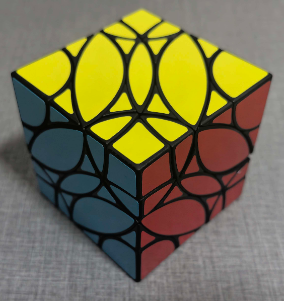 Zhecube Trinocular Skewb Cube