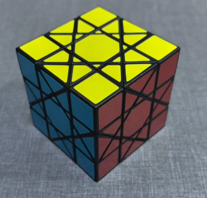 Zhecube Sun cube II v1 & V2 - Deep Cut Edge Turning Hexahedron