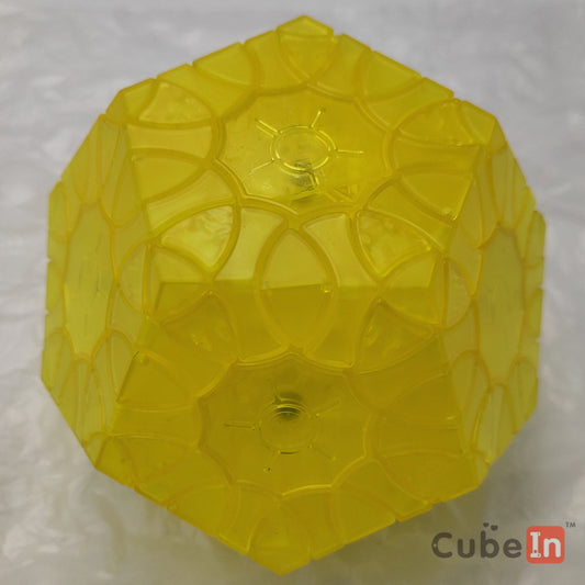 VeryPuzzle Clover Dodecahedron Transparent Yellow