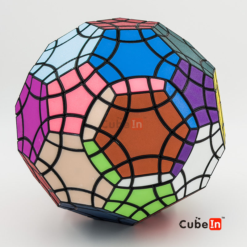 Verypuzzle #100 Curvy Tuttminx V2 — Физическая защита от "недопустимых ходов", профессиональная версия