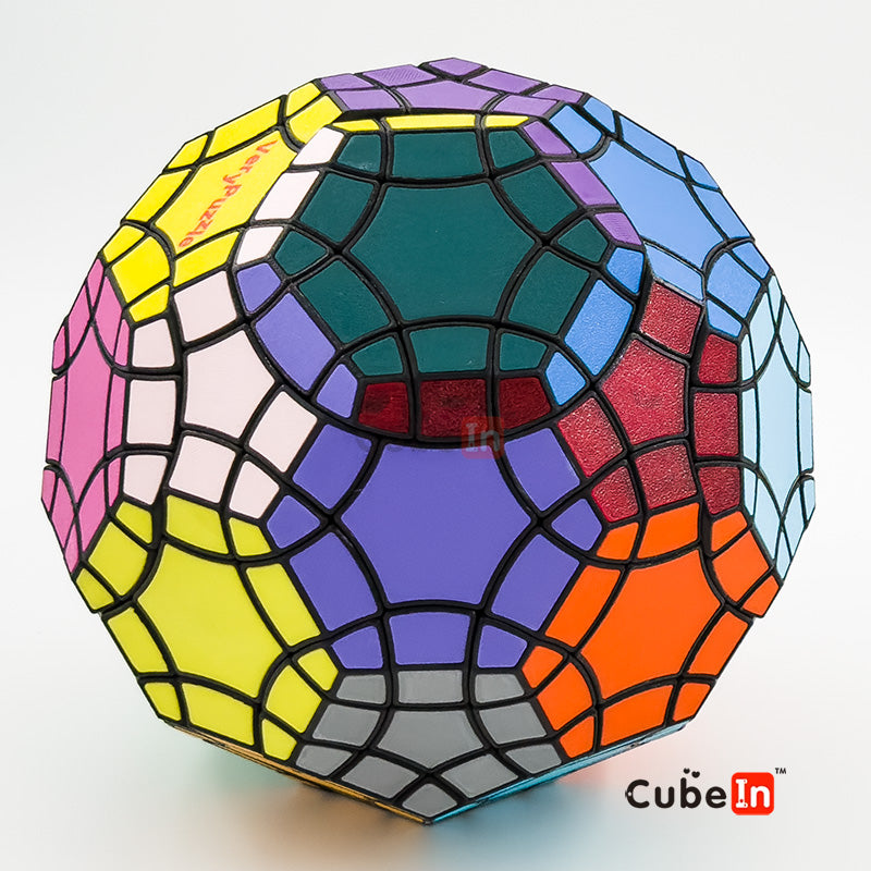 Verypuzzle #100 Curvy Tuttminx V2 — Физическая защита от "недопустимых ходов", профессиональная версия