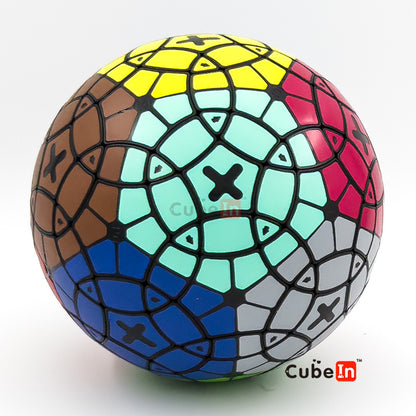 Verypuzzle #67 Icosahedron Chaotic - 20-Axis Fragmentation Twisty Puzzle