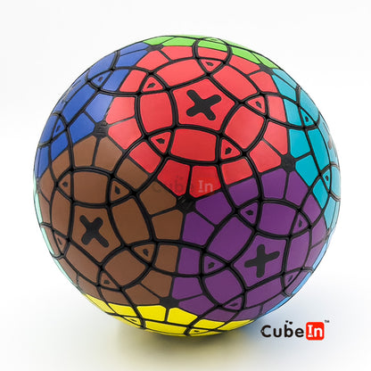 Verypuzzle #67 Icosahedron Chaotic - 20-Axis Fragmentation Twisty Puzzle