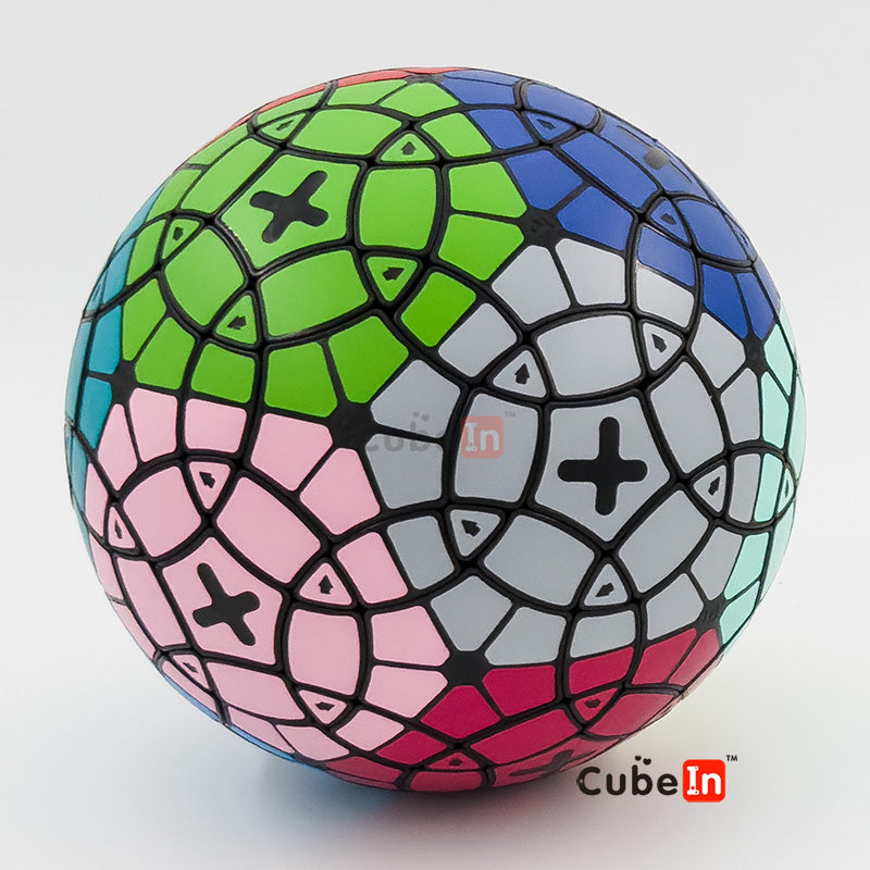 Verypuzzle #67 Icosahedron Chaotic - 20-Axis Fragmentation Twisty Puzzle