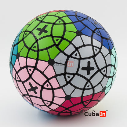Verypuzzle #67 Icosahedron Chaotic - 20-Axis Fragmentation Twisty Puzzle