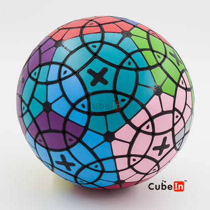 Verypuzzle #67 Icosahedron Chaotic - 20-Axis Fragmentation Twisty Puzzle