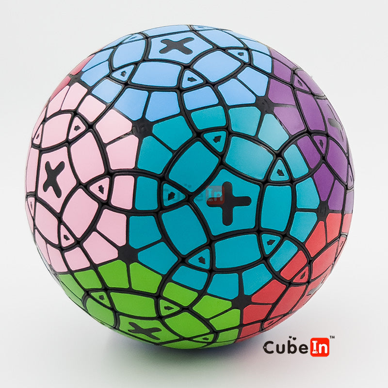 Verypuzzle #67 Icosahedron Chaotic - 20-Axis Fragmentation Twisty Puzzle