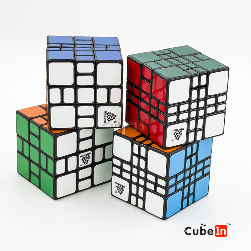 WitEden Mixup Plus Series - 3x3 3x3x4 4x4x3 4x4x4