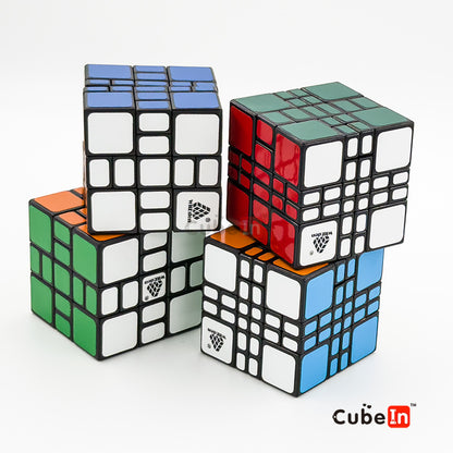 WitEden Mixup Plus Series - 3x3 3x3x4 4x4x3 4x4x4