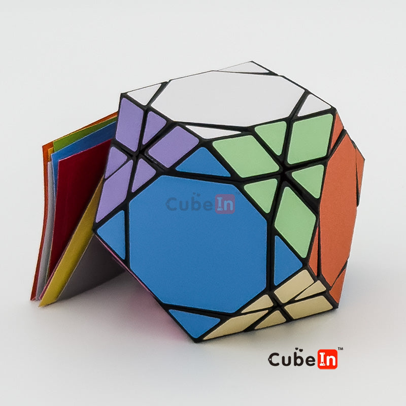 Xi Tetrakaidecahedron Skewb 3D-печатный MOD