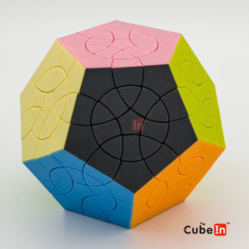 Xicube Redi Wheel Dodecahedron - Corner turning megaminx with circle